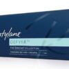 Description Reviews (0) Restylane Defyne (former product name: Emervel Deep) is suitable for correcting deep wrinkles or moderate loss of skin volume. This filler is suitable for use with deep expression lines (e.g. nasolabial folds) or doll wrinkles running off the corners of the mouth which can cause facial expression fatigue. By slightly lifting the corners of the mouth and gently smoothing out the wrinkles, the face appears more relaxed and friendlier. It consists of cross-linked hyaluronic acid produced by a species of bacteria and formulated to a concentration of 20 mg / ml with 3 mg / ml lidocaine hydrochloride as an anesthetic. Application of Restylane Defyne: Nasolabial folds (folds between the nose and the corner of the mouth) Puppet wrinkles (wrinkles between the corners of the mouth and chin) Valley of tears (dark circles) The package contains: 1 pre-filled syringe with 1 ml of the preparation 2 single-use sterile needles, size 23G Product for professional use only. By deciding to purchase, you declare that you are a doctor or cosmetologist trained in aesthetic medicine.