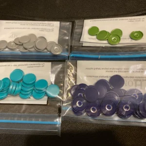 Vial caps assorted